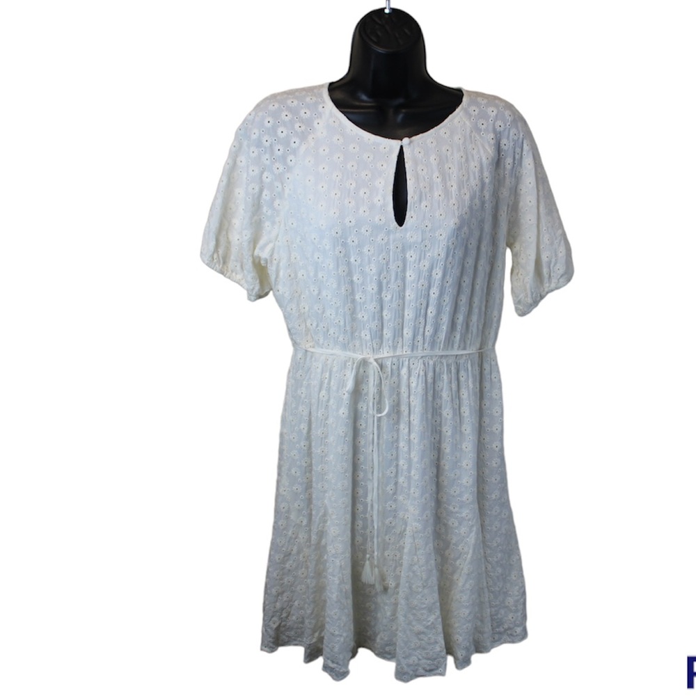 Madewell Eyelet Mini Dress